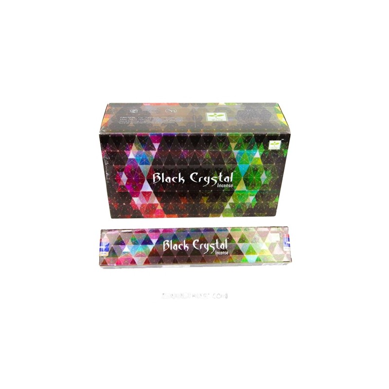 Incienso Satya Black Crystal
