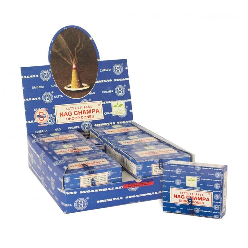 Conos de Incienso Satya Nag Champa
