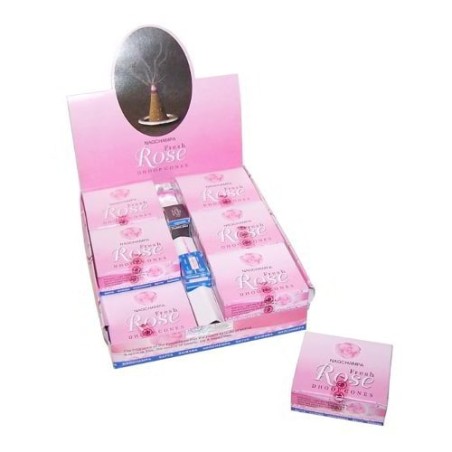 Conos de Incienso Satya Fresh Rose