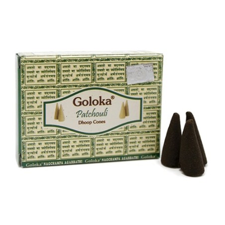 Conos de Incienso Goloka Patchouli