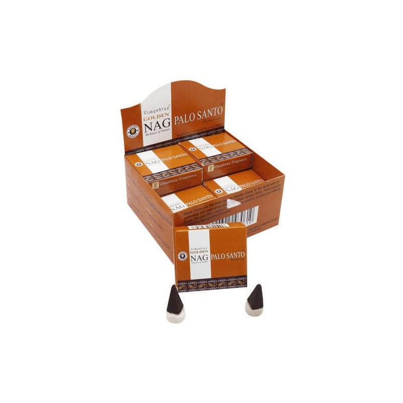 Conos de incienso Golden Nag Palo Santo
