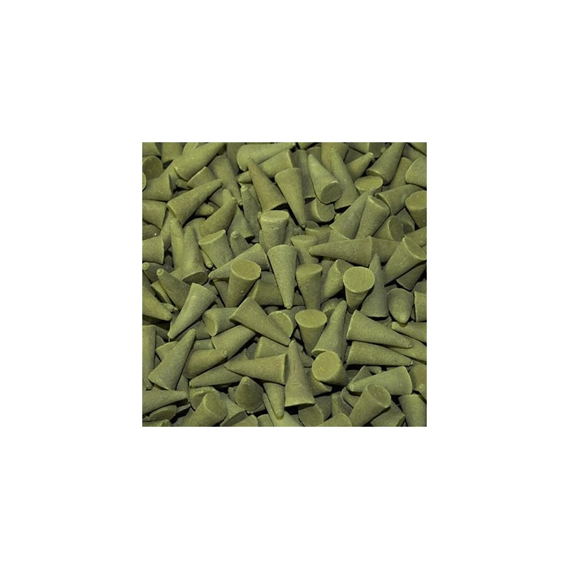 Conos de incienso de Tulsi Basil