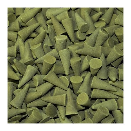 Conos de incienso de Tulsi Basil