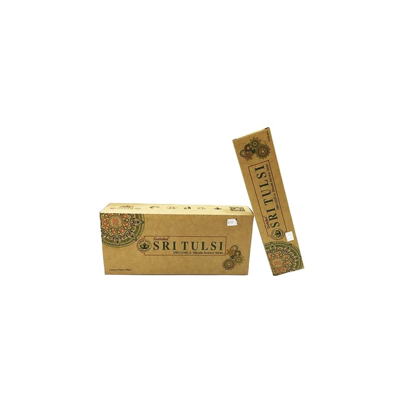 Incienso orgánico Goloka  Sri Tulsi