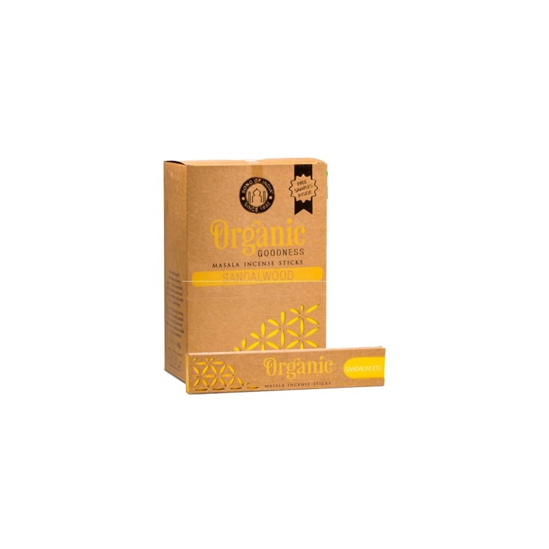 Incienso orgánico Masala Sandalo
