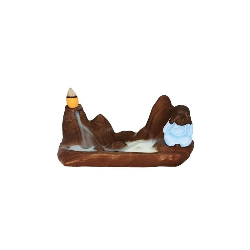 Quemador de incienso de reflujo paisaje