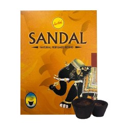 Copa de incienso con resina Sándalo Sree Vani