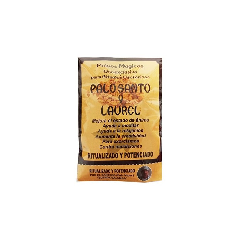 Palo Santo ritualizado con Laurel