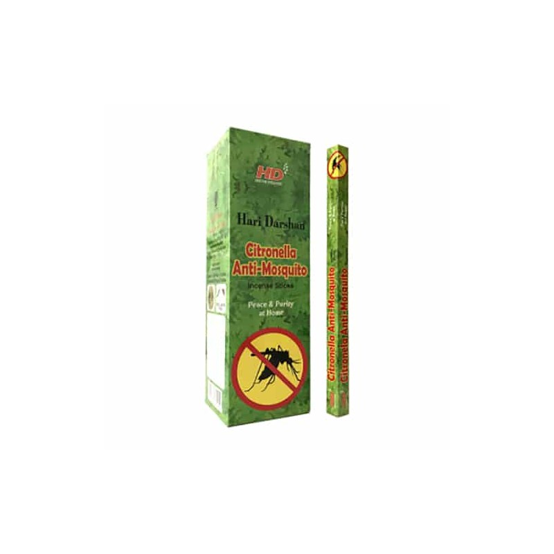 Incienso Citronela AntiMosquitos HARI DARSHAN