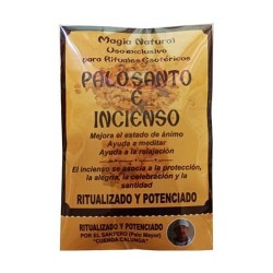 Palo Santo ritualizado con Incienso