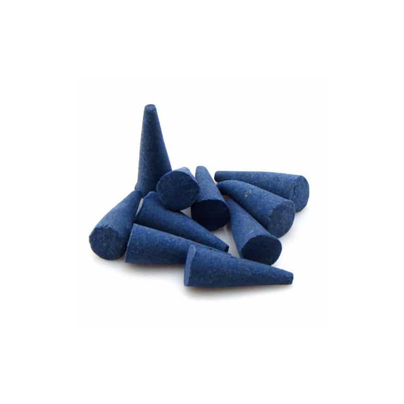Cono de incienso de Agua Marina Premium