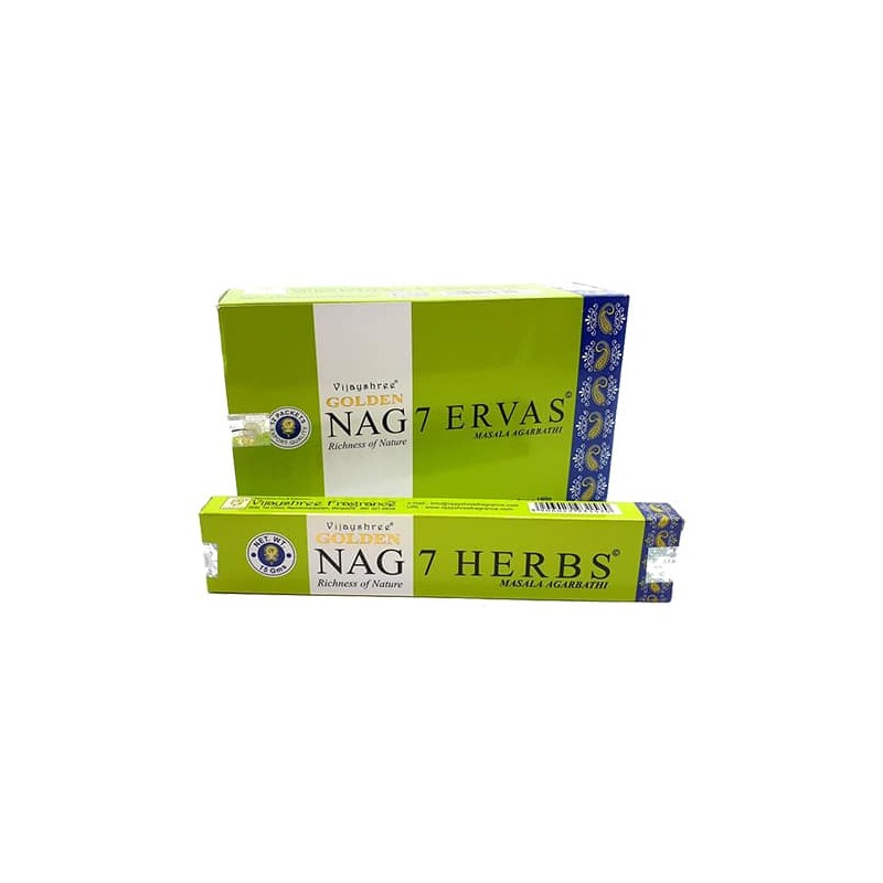 Incienso Golden Nag 7 Hierbas