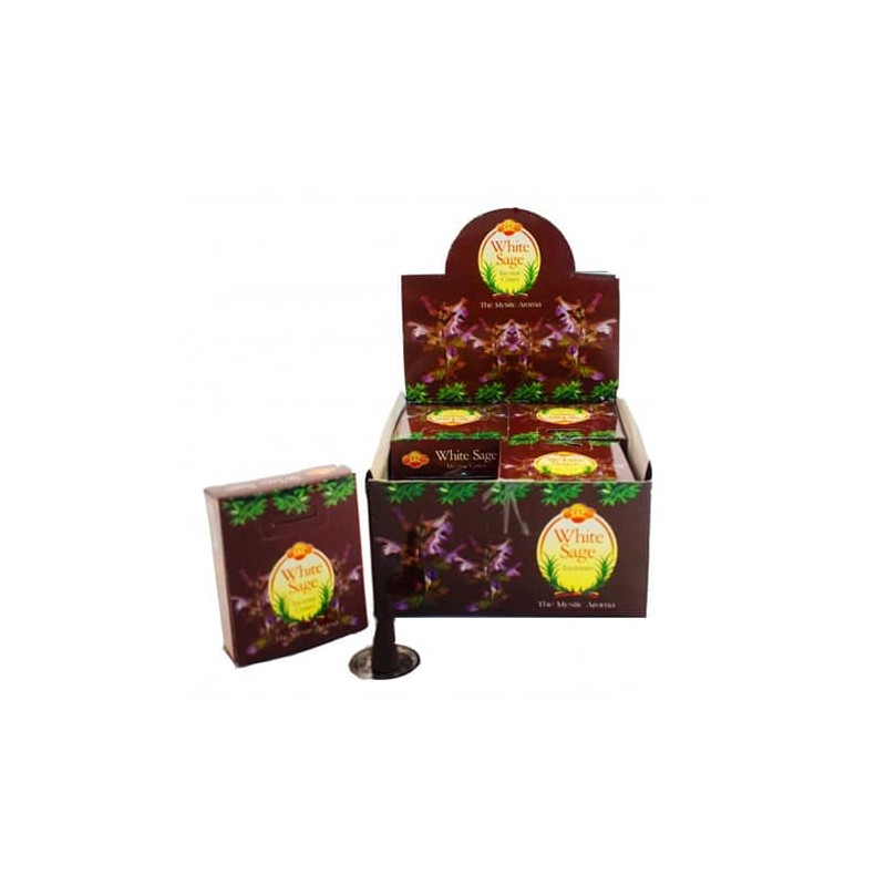 Conos de incienso SAC Salvia Blanca