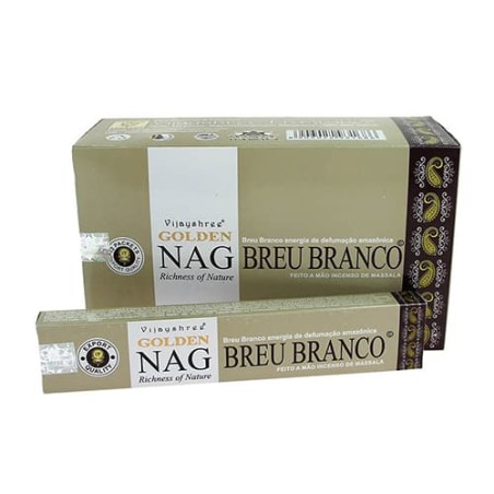 Incienso Golden Nag Breu Branco - Resina Amazónica