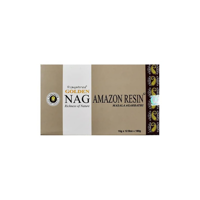 Incienso Golden Nag Resina Amazónica
