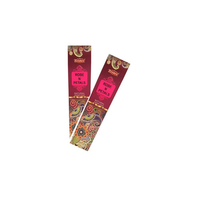 Incienso Tridev Pétalos de Rosas