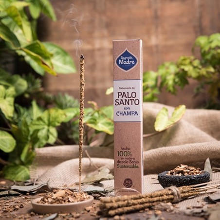 Incienso Palo Santo con Champa Sagrada Madre