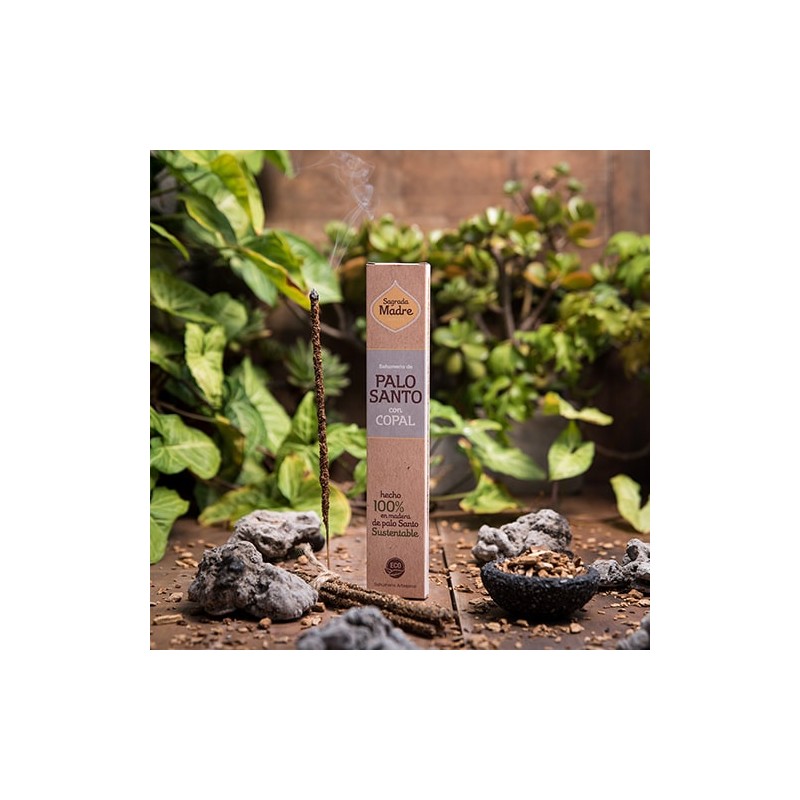 Incienso Palo Santo con Copal Sagrada Madre