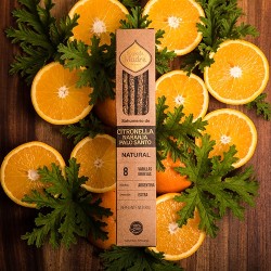 Incienso Natural Citronela, Naranja y Palo Santo Sagrada Madre