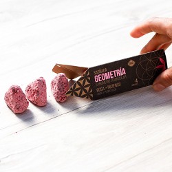 Incienso Triangular Geometría Rosas - Incienso Sagrada Madre