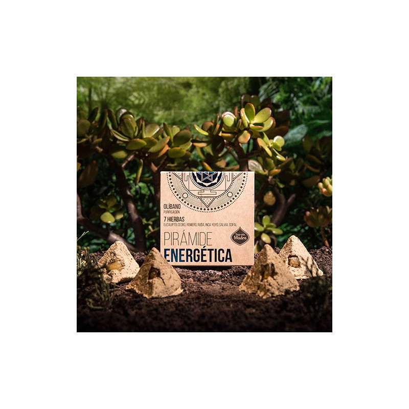 Pirámide energética 7 Hierbas Sagrada Madre