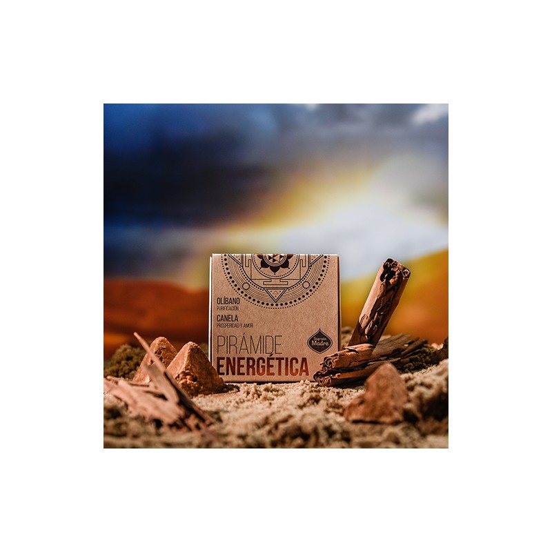 Pirámide energética Incienso - Canela Sagrada Madre