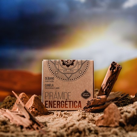 Pirámide energética Incienso - Canela Sagrada Madre