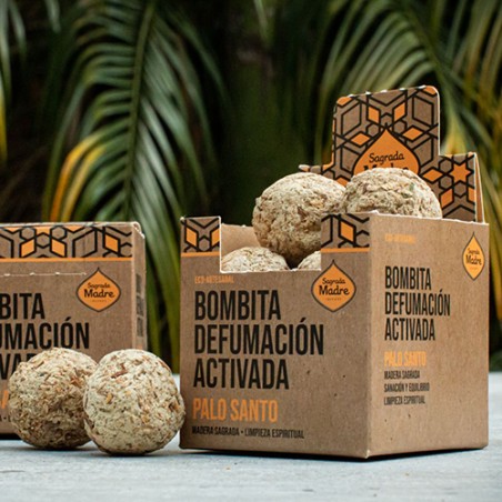 Bombita defumación activada Palo Santo Sagrada Madre