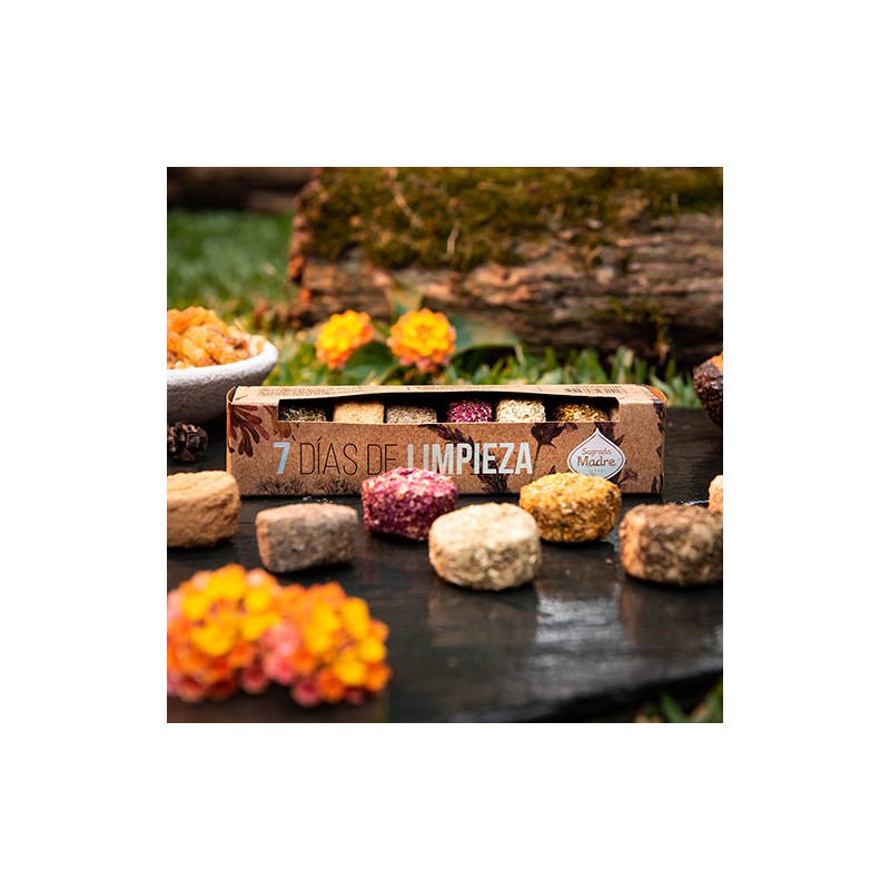 Pastilla defumación activada 7 Días de Limpieza Sagrada Madre