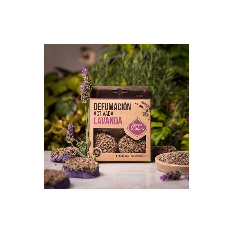 Pastilla defumación activada Lavanda Sagrada Madre