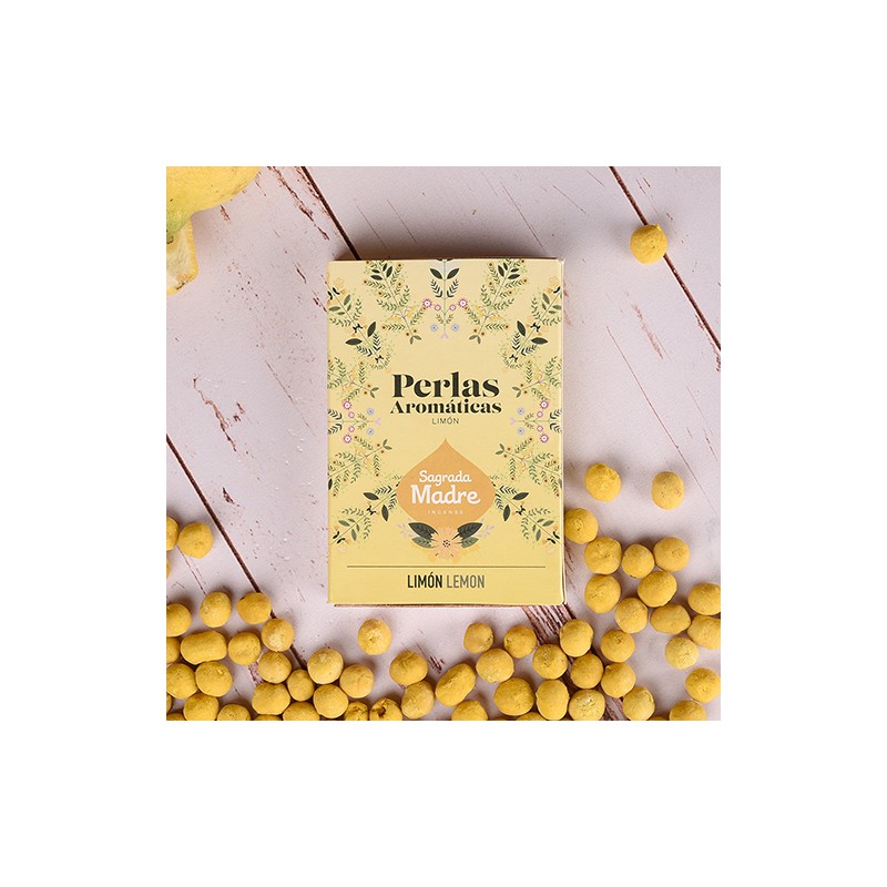 Perlas aromáticas Limón Sagrada Madre