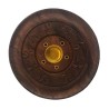 Portaincienso circular de madera