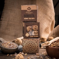 Bombita Premium defumación activada Olíbano - Palo Santo Sagrada Madre
