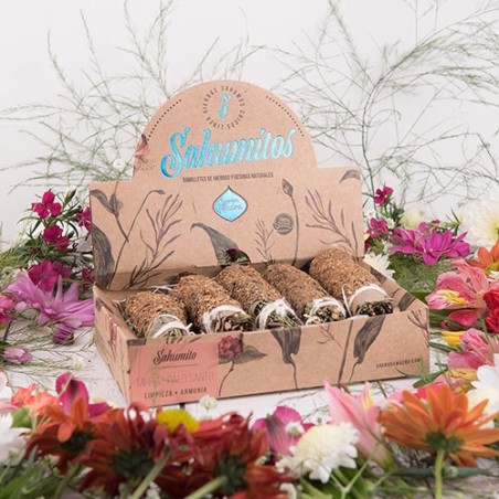 Sahumito Mirra y Palo Santo Sagrada Madre