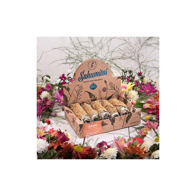 Sahumito Naranja y Citronela Sagrada Madre