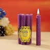 Vela de Miel 1,7 X 10 centímetros Morado