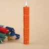 Vela de Miel 1,7 X 10 centímetros Naranja