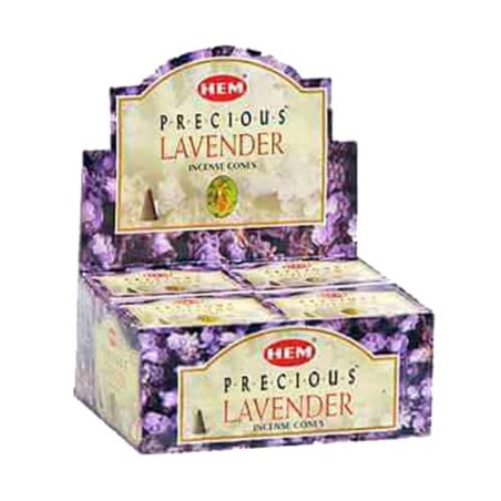 Conos de incienso HEM Lavanda