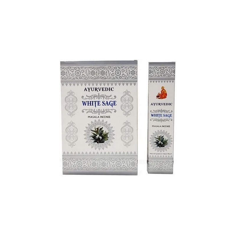 Incienso Ayurvedic Salvia Blanca