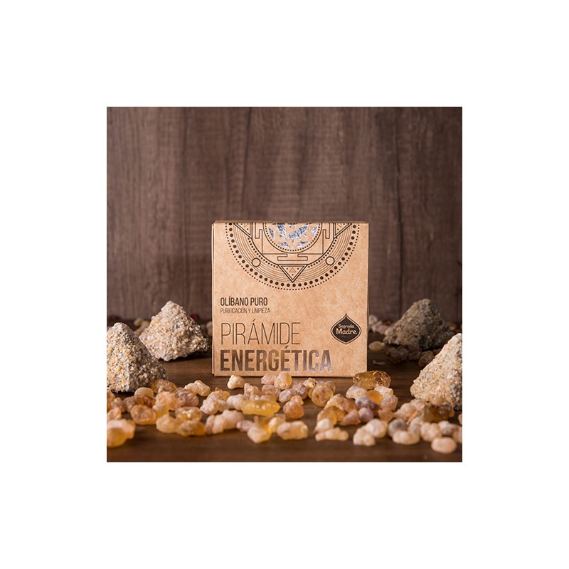 Pirámide energética Olíbano Puro Sagrada Madre
