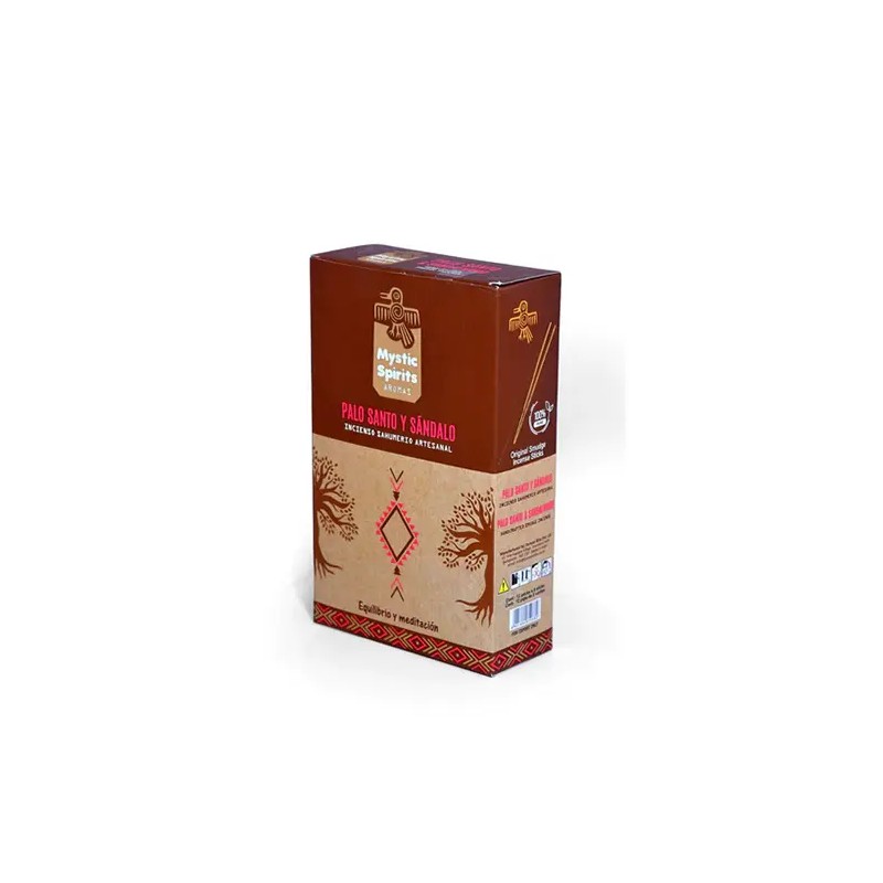 Incienso Mystic Spirits Palo Santo y Sándalo