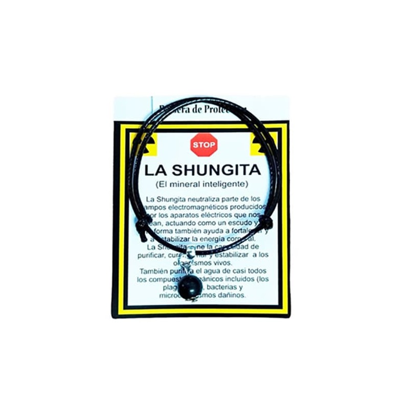 Pulsera Shungit
