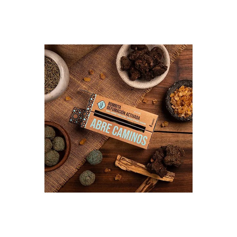 Bombita defumación activada  Abre Caminos X 4 Sagrada Madre