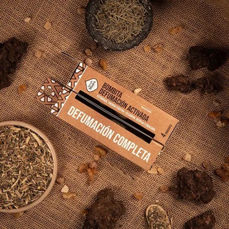 Bombita defumación activada  Defumación Completa X 4 Sagrada Madre