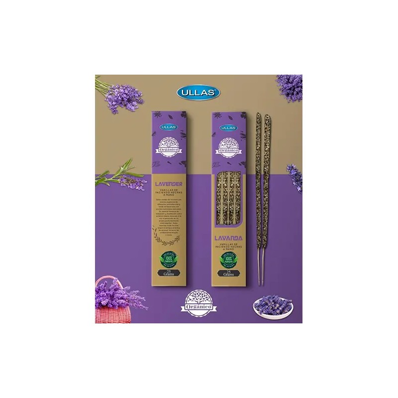Incienso Natural Lavanda Ullas