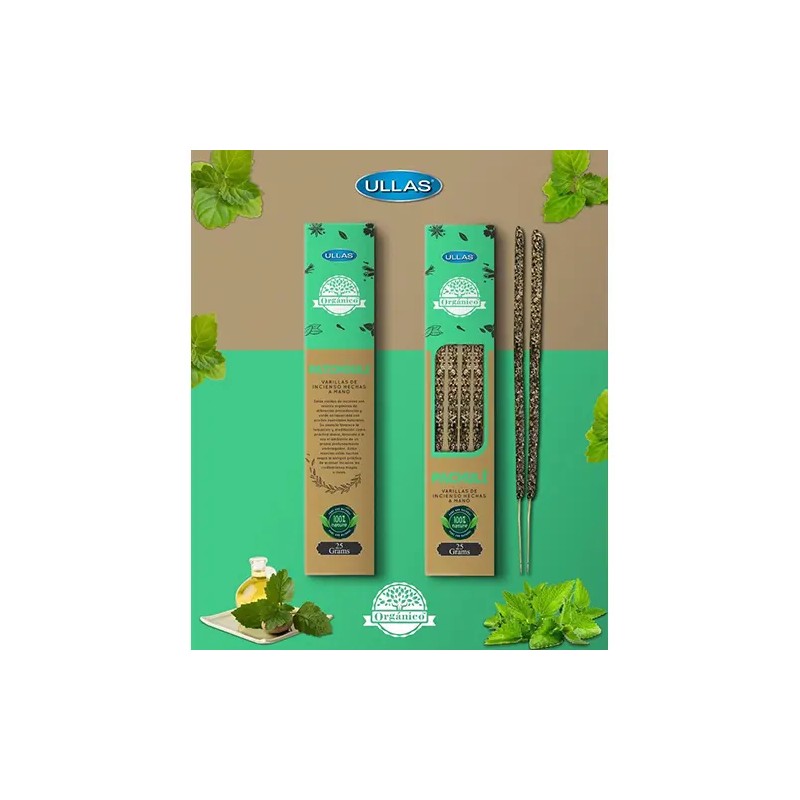 Incienso Natural Patchouli Ullas