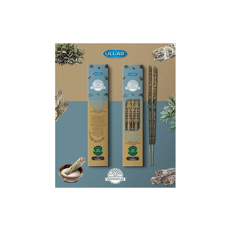 Incienso Natural Salvia Blanca Ullas