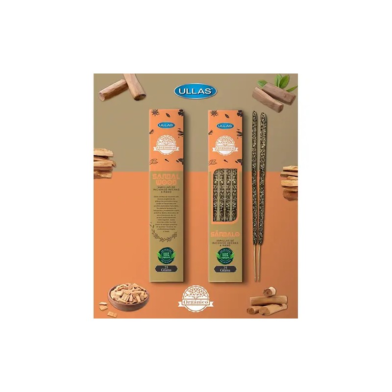 Incienso Natural Sándalo Ullas