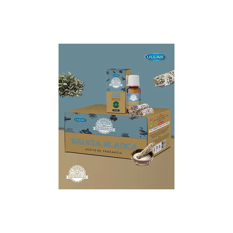 Aceite de esencia Salvia Blanca Ullas