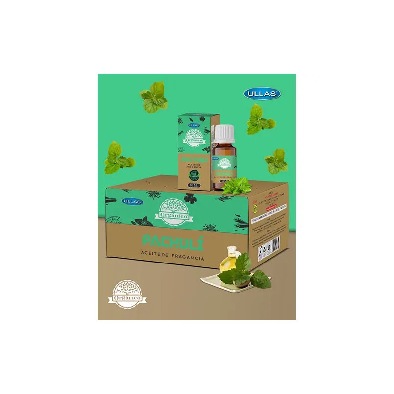 Aceite de esencia Patchouli Ullas